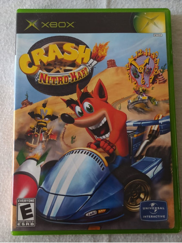 Crash Nitro Kart Xbox Original Usado