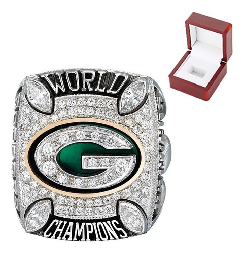 Nfl - Anillos De Campeonato De Los Green Bay Packers 2010