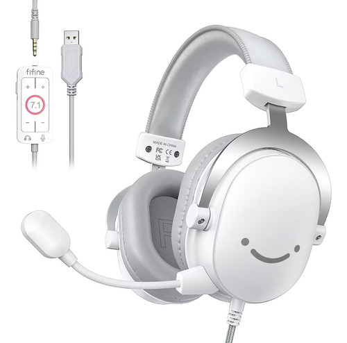 Fone De Ouvido Para Jogos Fifine H9 Usb Com Conector De 3,5