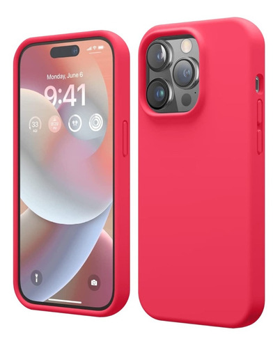 Funda Silicona Gamuza Antigolpe Compatible Todos iPhone 14