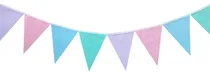 Comprar Banderines De Friselina Colores Pastel Largo 10 Mts