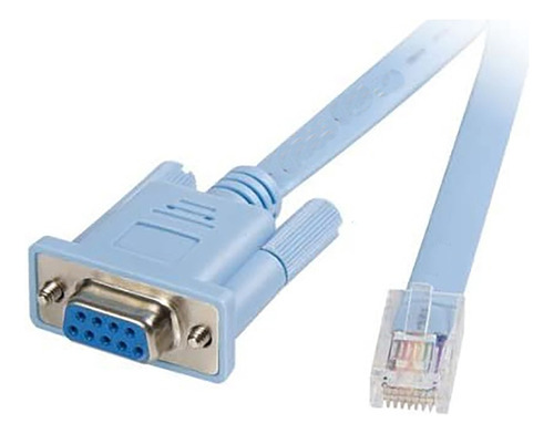 Cabo Serial Lan Rj45 Ethernet Rs232 Db9 Fêmea