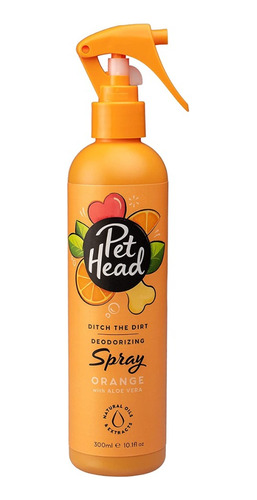 Pet Head Ditch The Dirt Desodorante En Spray Naranja 300ml