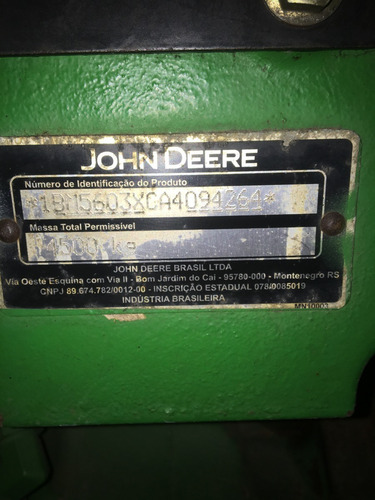 Tractor John Deere 5603 Frutero Brasil