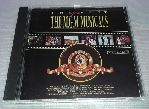 The Best From The Mgm Musicals Cd Rarisimo Mexico 1990