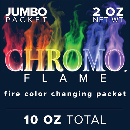 Chromo Flame Paquetes Que Cambian De Color Para Fogata, Fog.