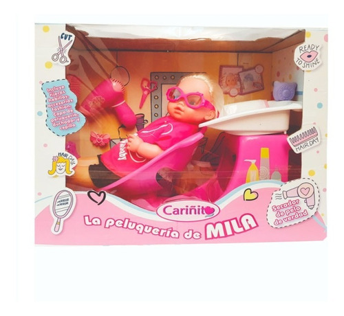 Imagen 1 de 2 de Cariñito Muñeca Mila Peluquería 0892