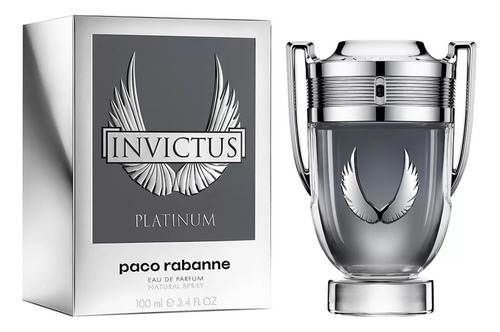 Invictus Platinum Masculino Eau De Parfum 100ml 