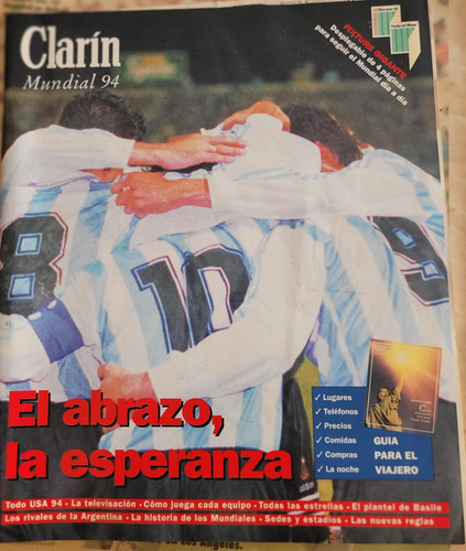 Diario Clarin Mundial 94 Lote De 34 Diarios 1994 Deportivo (Usado)