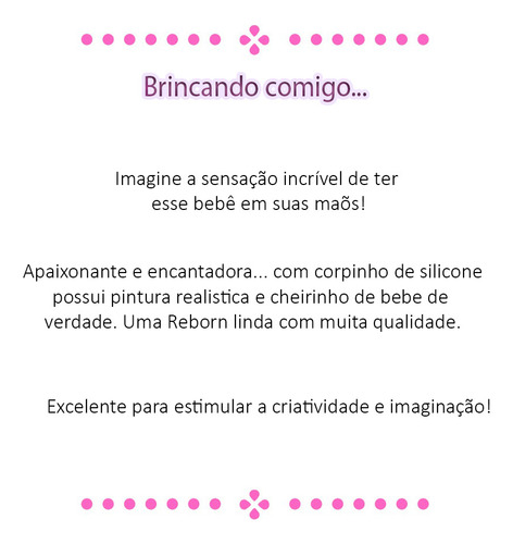 Boneca Bebê Reborn Recem Nascida Original Pode Tomar Banho