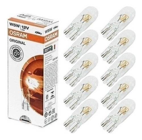 Bombillos Osram T10 158 2825 12v 5w X10