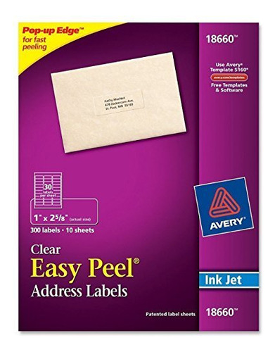 Avery Separa-facil Etiqueta Para Impresora Ink Jet Correo