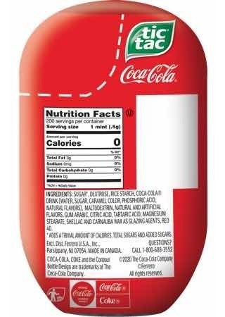 Caramelos Tic Tac Cajita Edición Limitada Coca Cola