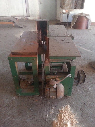 Garlopa Para Carpintería Combinada Con Lijadora De Disco