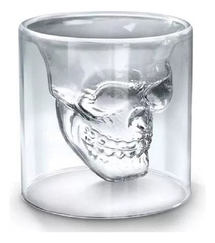 Pocillo Copa Taza Calavera Wiskera Coctel Capuchino Hallowen