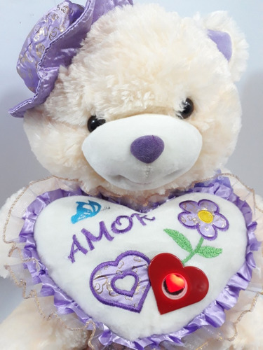 Peluche Oso Conejo Con Canciones, Luz Y Frases Románticas | MercadoLibre Peluche Oso Conejo Con Canciones, Luz Y Frases Románticas | MercadoLibre