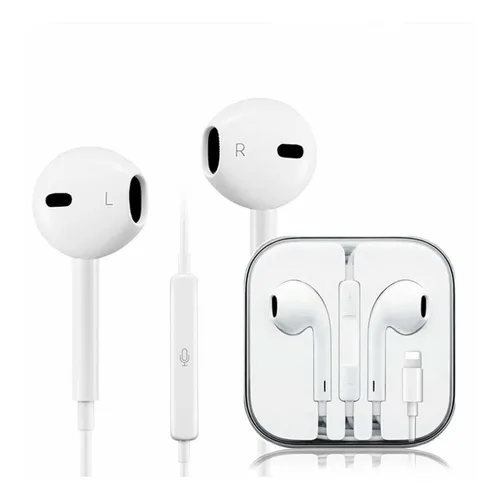 Auricular para iPhone/iPad estéreo blanco