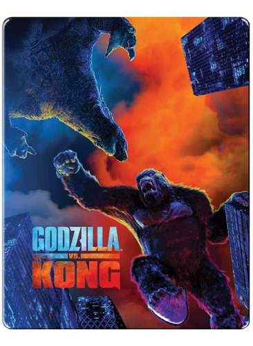 Godzilla Vs. Kong [stellbock] | Blu Ray + Dvd Película Nuevo
