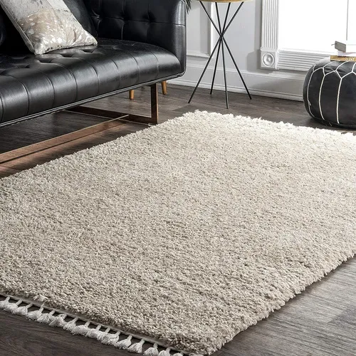 Nuloom Neva Plush Shag Area Rug, 3' X 5', Beige