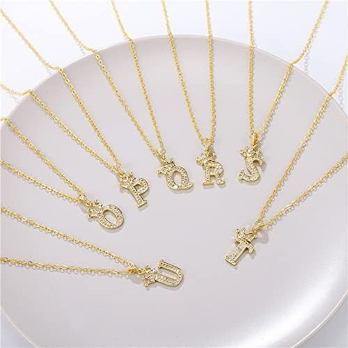 Collar Con Colgante De Letra A-z, Colgante Con Letra De Coro