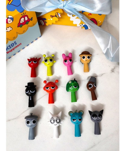 . Colección De Juguetes Incredibox Sprunki En 12 Piezas