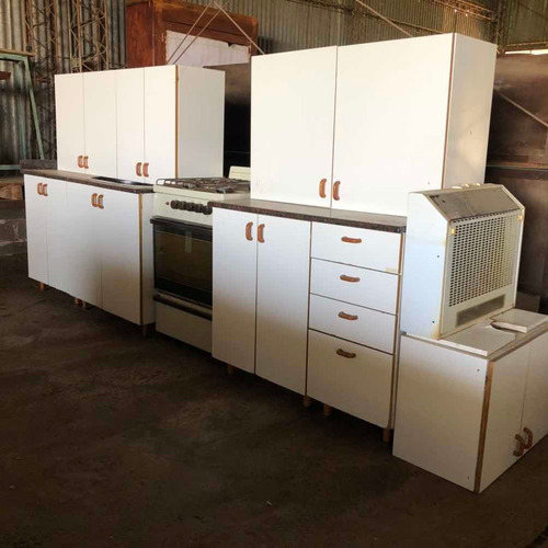 Mueble De Cocina Y Alacenas ( Johnson). Completo Y Sano!