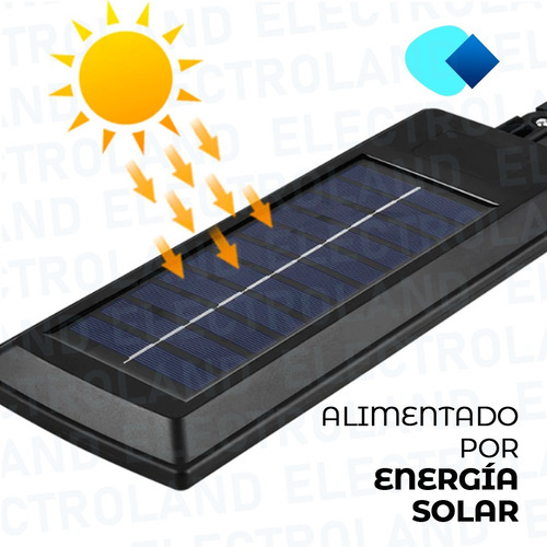 Imagen 3 de 10 de Reflector Luz Led Panel Solar Sensor Movimiento 3 Funciones