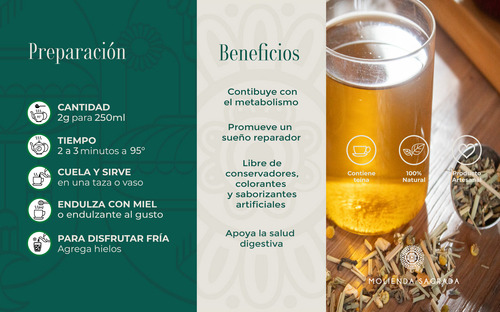 Té Verde Luna Verde 200gr Molienda Sagrada