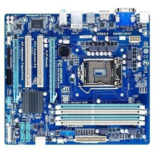 Motherboard Gigabyte Ga-b75m-d3h Socket 1155 Ddr3 Oem