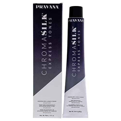 Tonos Pravana Chromasilk Express, Ceniza Neutra Oscura, 3 En