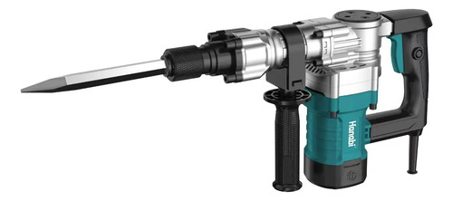 Martelete Rompedor Demolidor Elétrico Sds 1260w 3800bpm Cor Azul/Kit Martelete Rompedor Perfurador De Concreto Hanabi