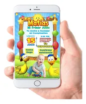 Comprar Invitacion Patito Juan Con Foto - Interactiva