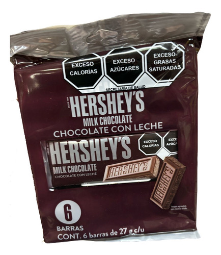 Chocolate Hersheys Milk Chocolate 6pz