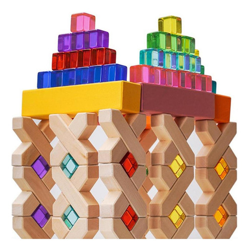 Juego De Bloques De Construcción De Cubos, Juguetes,