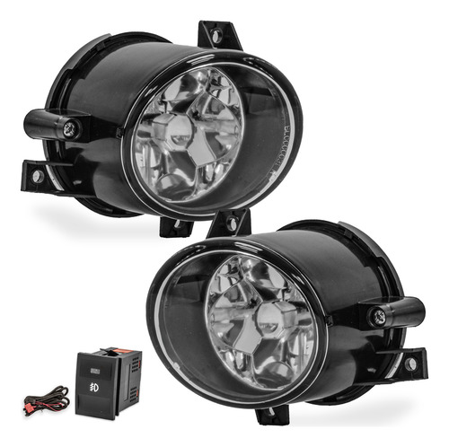 Kit Faros De Niebla Pointer 2006 2007  2008 2009 C/switch