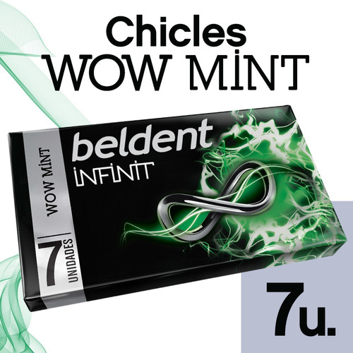 Pack X 3 Unid Chicles  Infwomint 7 Un Beldent