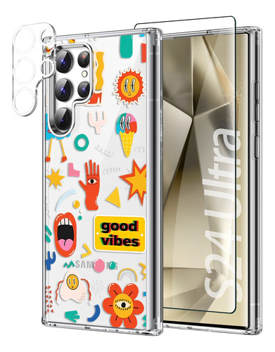 Funda Case Para Samsung S24 Ultra + Mica Pantalla Cámara