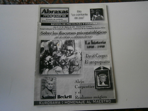 Revista Abraxas Magazine 19 Marzo 1999