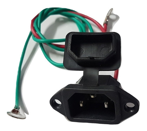 Conector Carregador Bateria  Bicicleta Elétrica Sousa350w48v