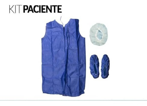 Kit Paciente (bata Gorro Botas) 