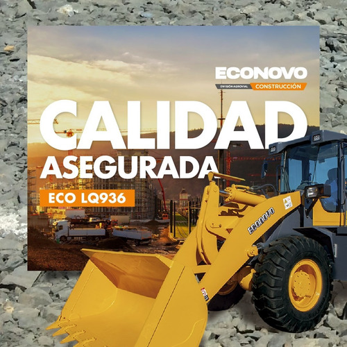 Pala Cargadora Ensign Yx625 100 Hp Balde De 1.5 M3