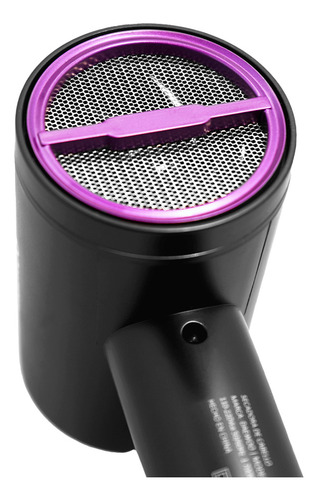 Secadora De Cabello Profesional Daewoo 2 Velocidades 110°c Indicador Led Temperatura Tecnología Iónica Color Negro Dw-se3
