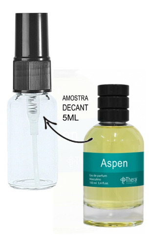 Imagem 3 de 3 de Decant 5ml - Aspen - Thera Cosméticos - Amostra Vidro