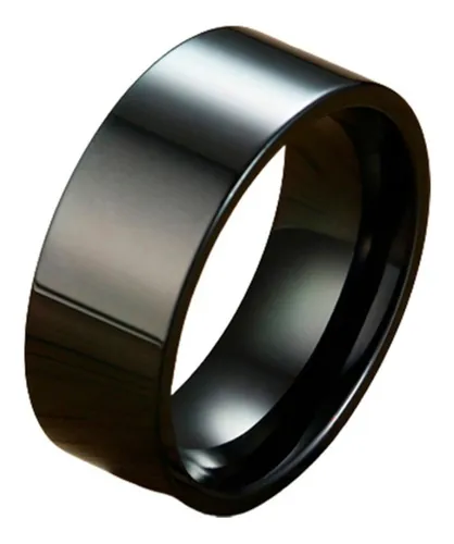 Anillo Negro de Acero