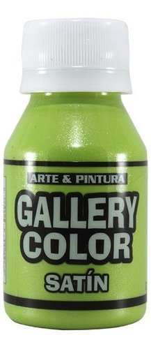 Pintura Acrílica Verde Ácido Pastel Satin X2 Unids