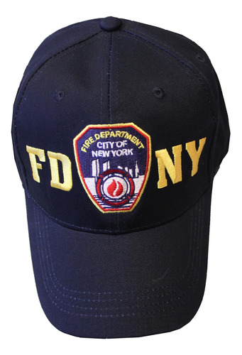 Fdny Gorro De Béisbol Insignia Del Departamento De Bomberos