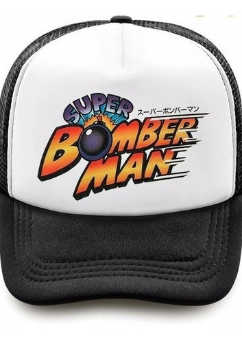 Gorra Trucker Camionera Bomberman Retro Games New Caps