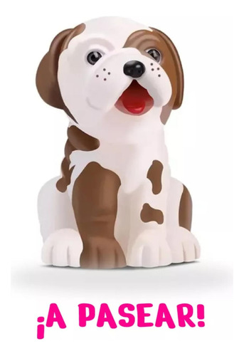 Muñeca Mi Primer Mascota Hace Popo Con Accesorios Divertoys