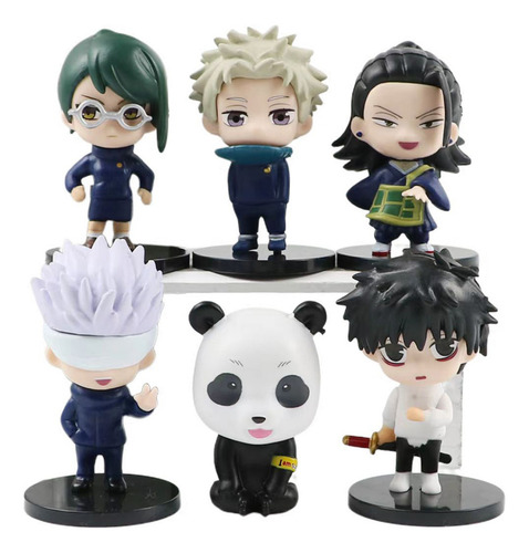 Figuras Anime Jujutsu Kaisen Juguetes De Coleccion 6 Piezas