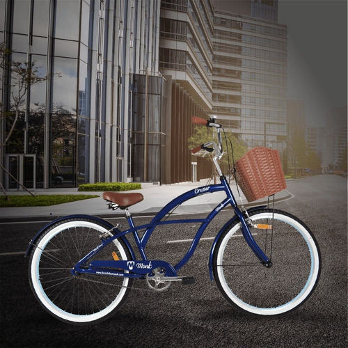 Imagen 9 de 9 de Bicicleta Urbana Aluminio Monk Crusier Rodada 26